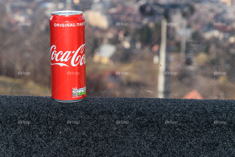 Coca-Cola on Sarajevo Cable Car