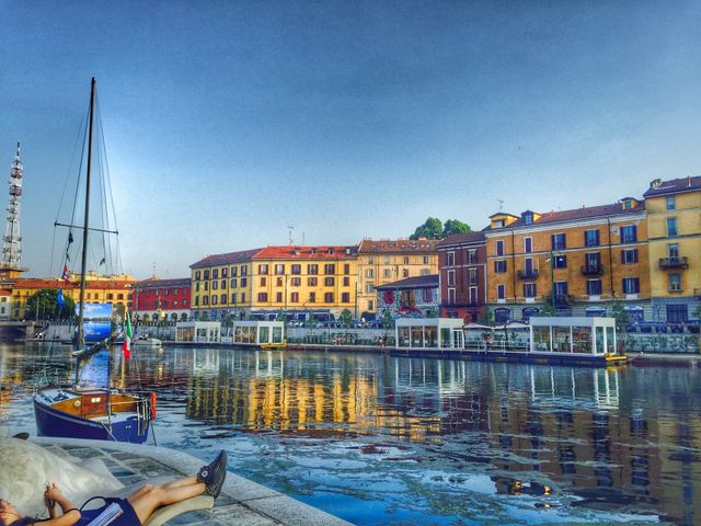 Darsena, Milano. 