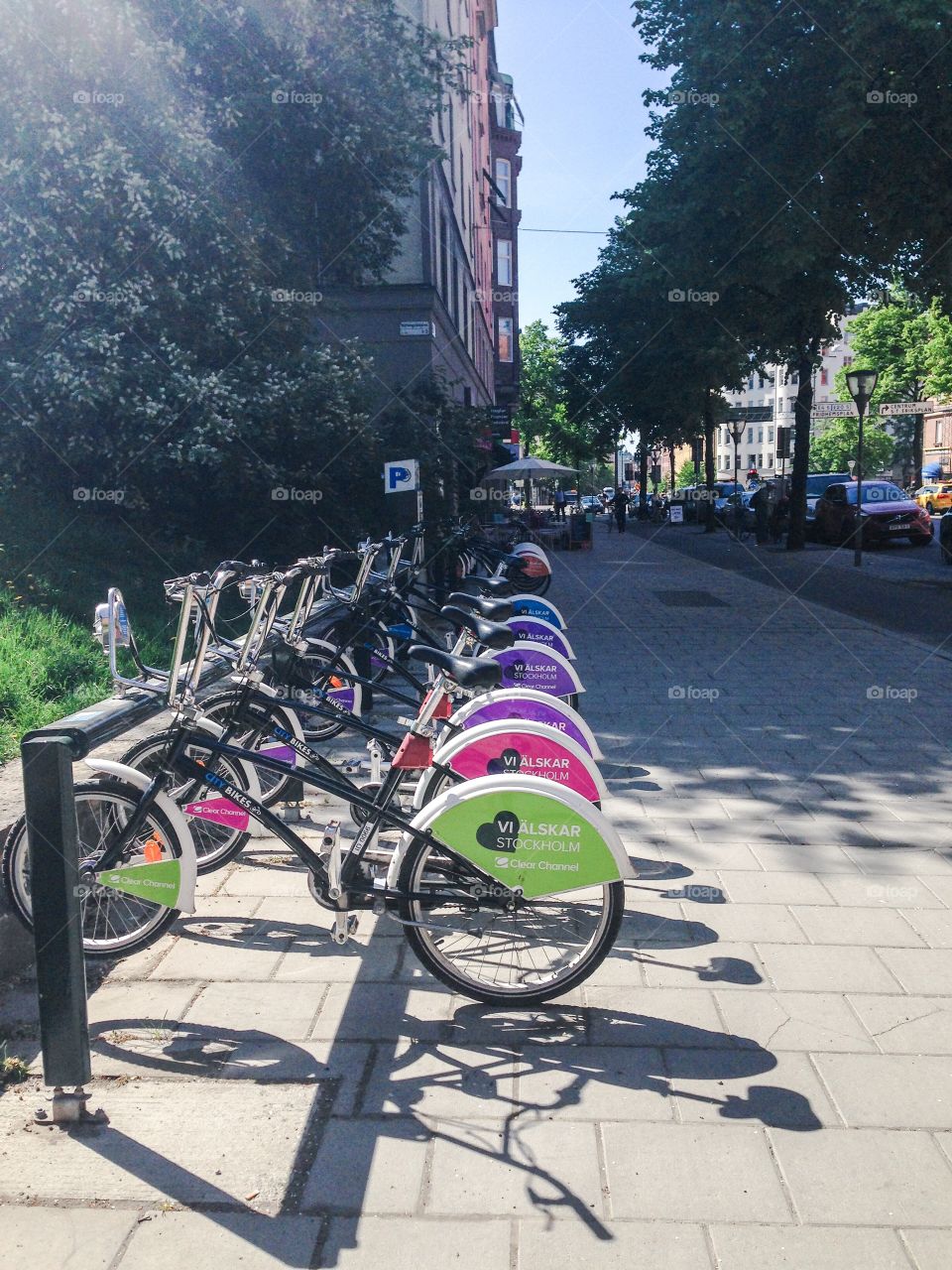 i love stockholm bicycles