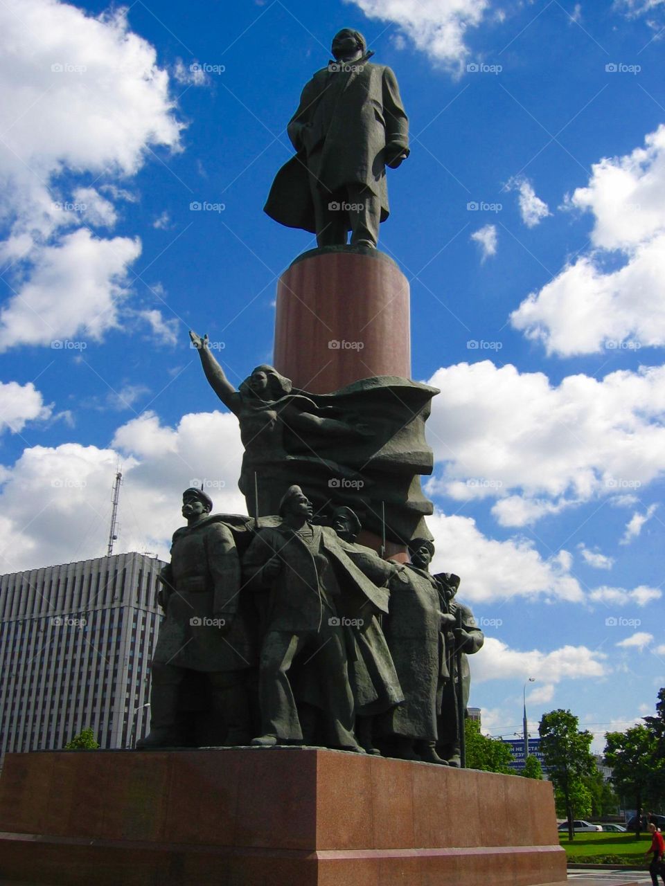 Moscow statue

