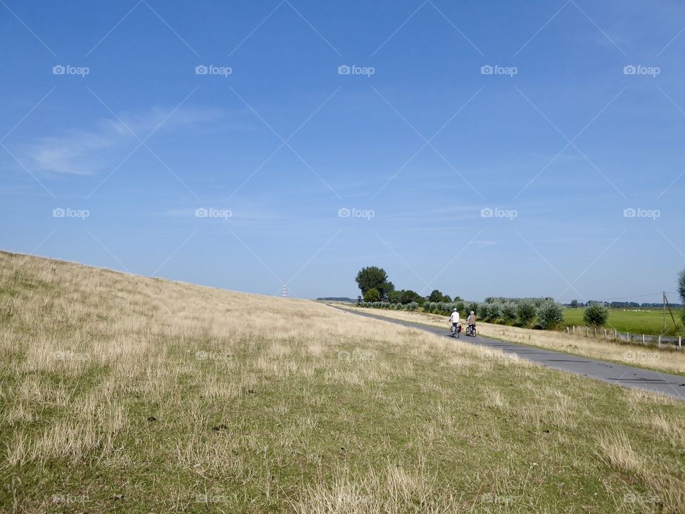 Cycle Route along the river - Elbe - Schleswig-Holstein 