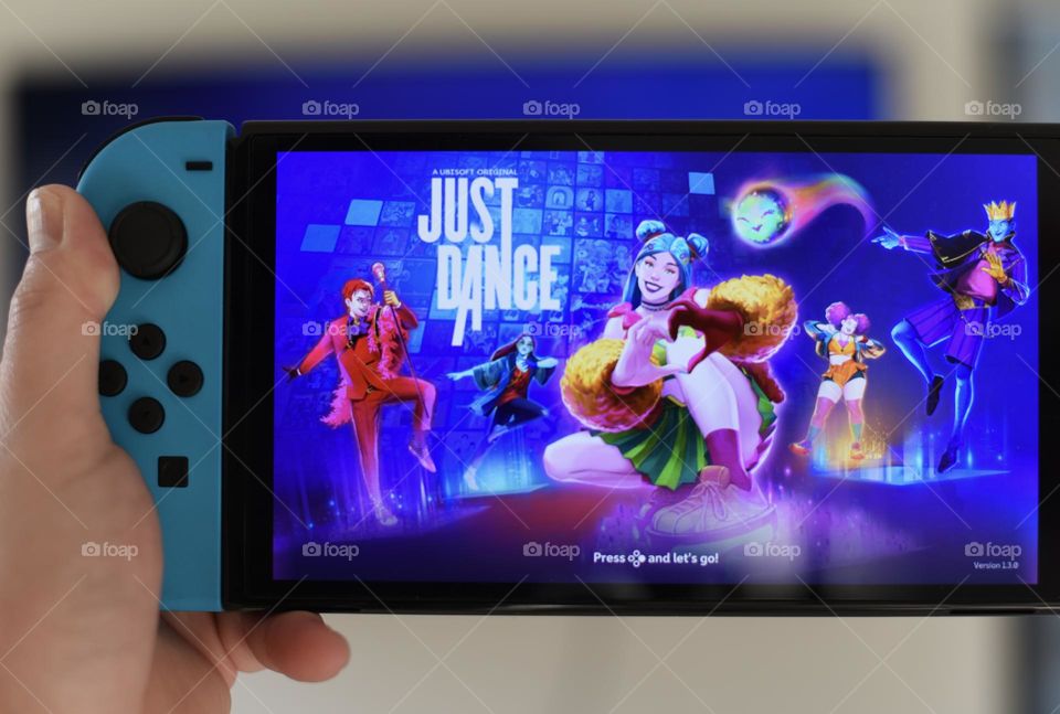 My favorite interactive game in Nintendo Switch these days! Just Dance!