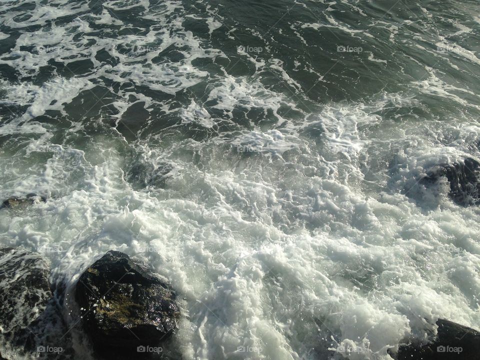 Water, Ocean, Sea, No Person, Wave