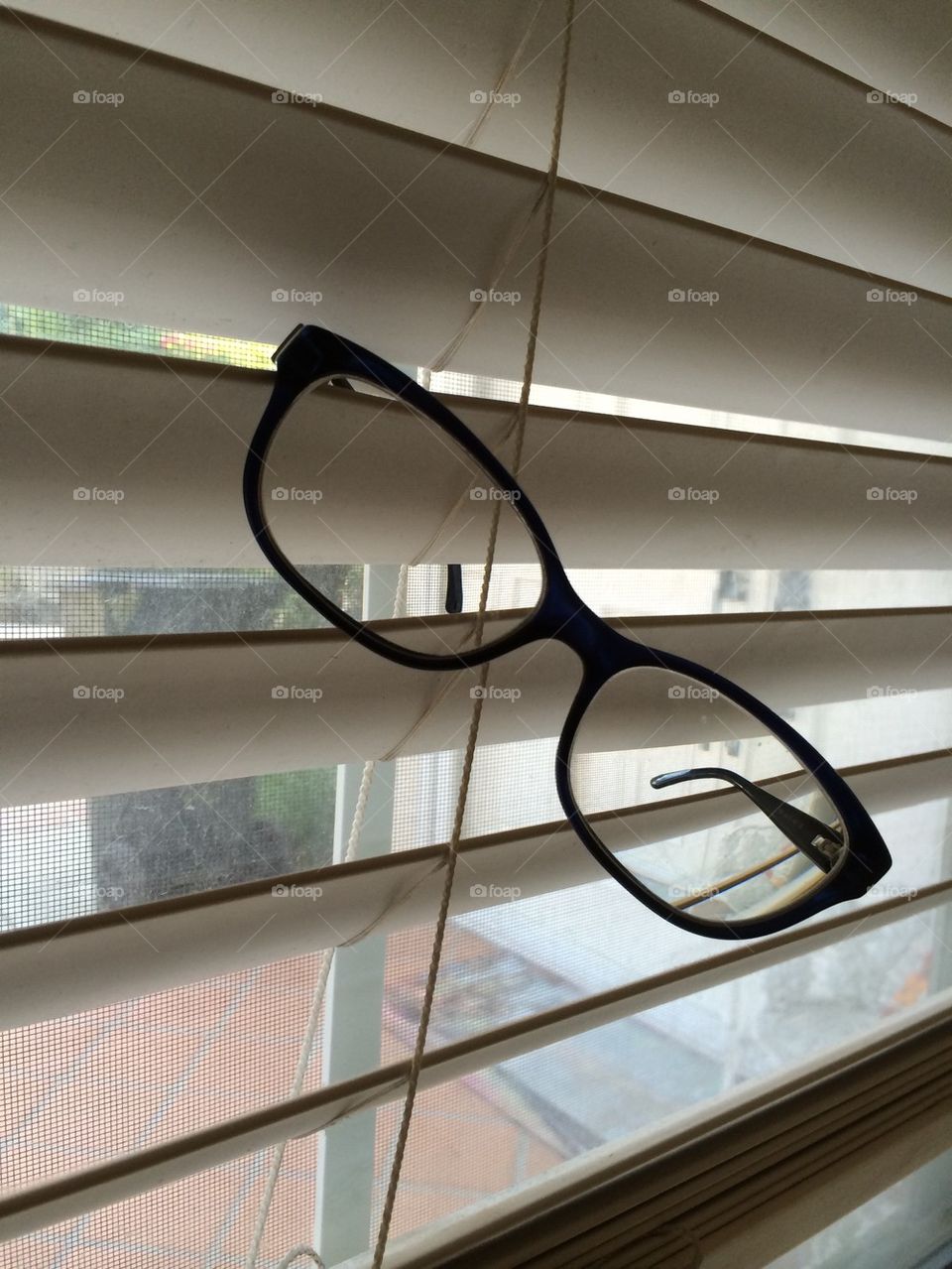 Glasses stuck