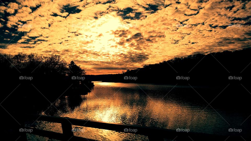 Lake Hopatcong. I took this pic on a bridge overlooking Lake Hopatcong in New Jersey, the biggest Lake in New Jersey