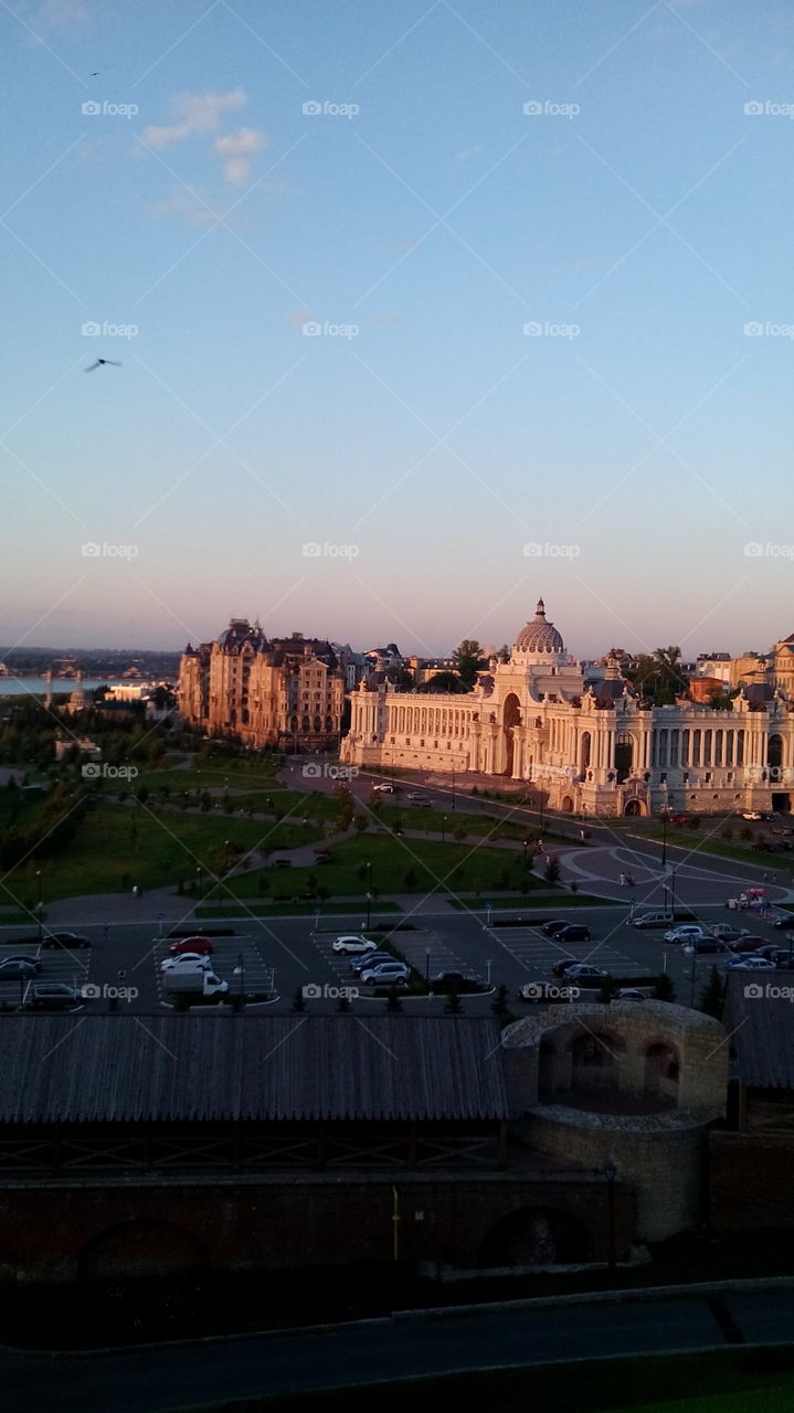 Sunset in Kazan