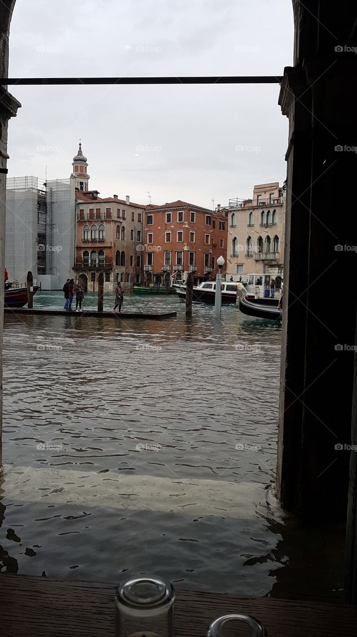 Acqua alta rende Venezia magnifica
