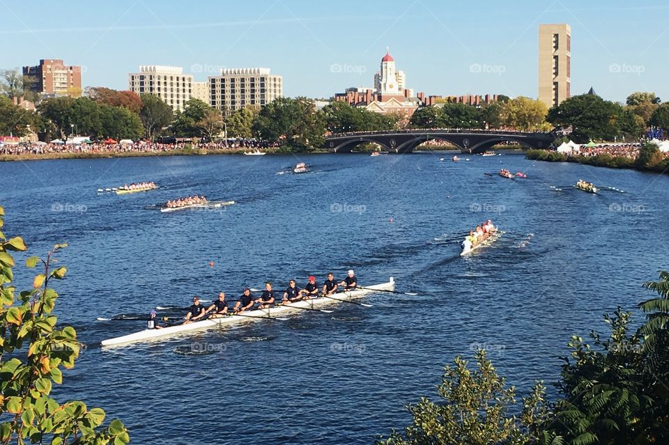 53rd Head of the Charles Regatta in Boston, MA. 