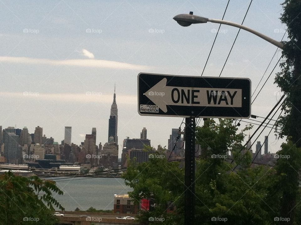One way to Empire State Building