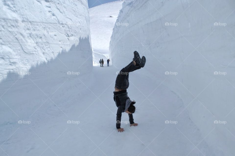 somersault at Japan Alp 