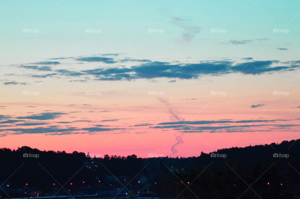 Colourful sky (sunset)