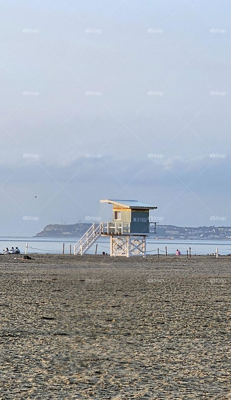 rescue booth of Deauville