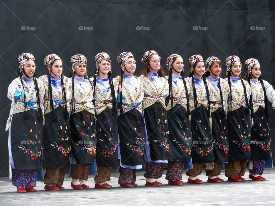 Turkish Dancers in Istanbul