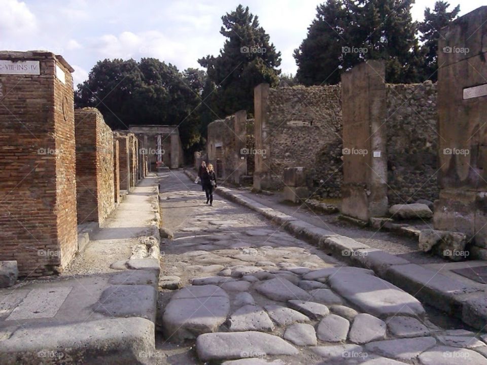 Streets of Pompeii 