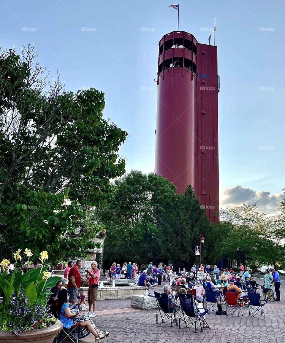 Sunset on the Tower