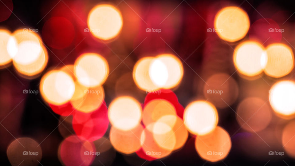 Festive Christmas background. Abstract background with bokeh defocused lights