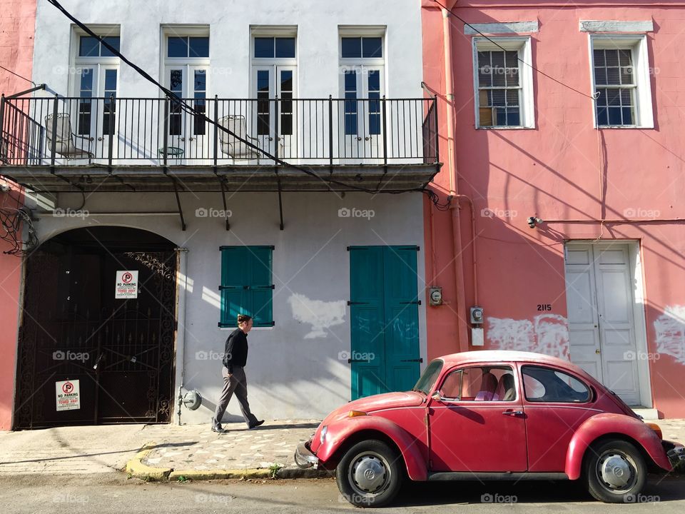 Ordinary New Orleans scene