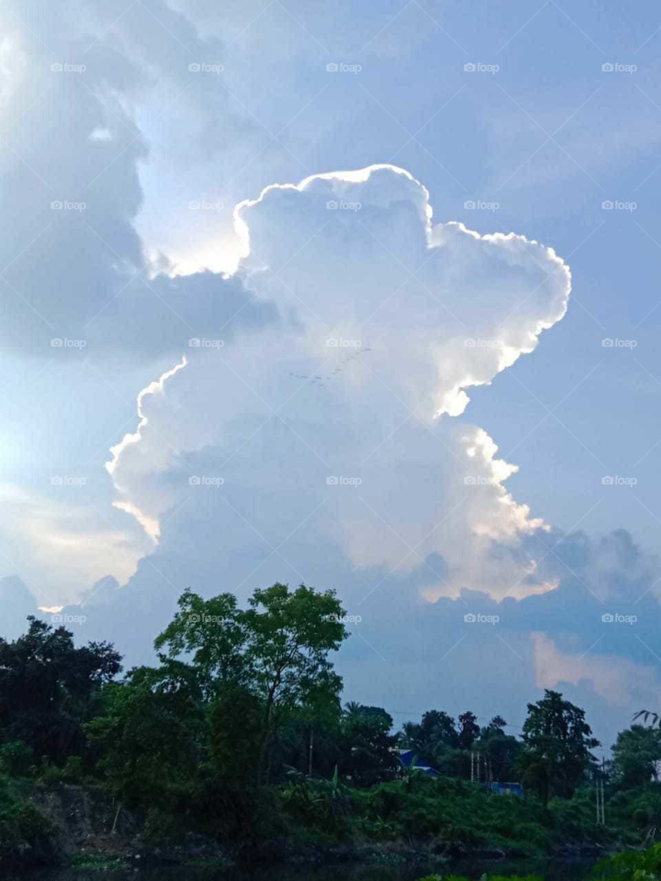 beautiful sky nature