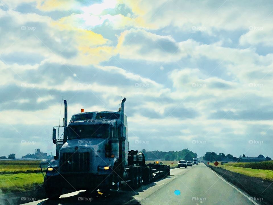 Truck on the Prairie 