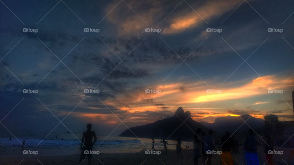 Praia de Ipanema Rio de Janeiro Brazil