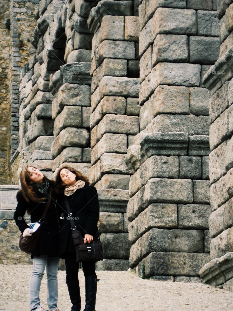 Like Mother Like Daughter. Segovia, Spain