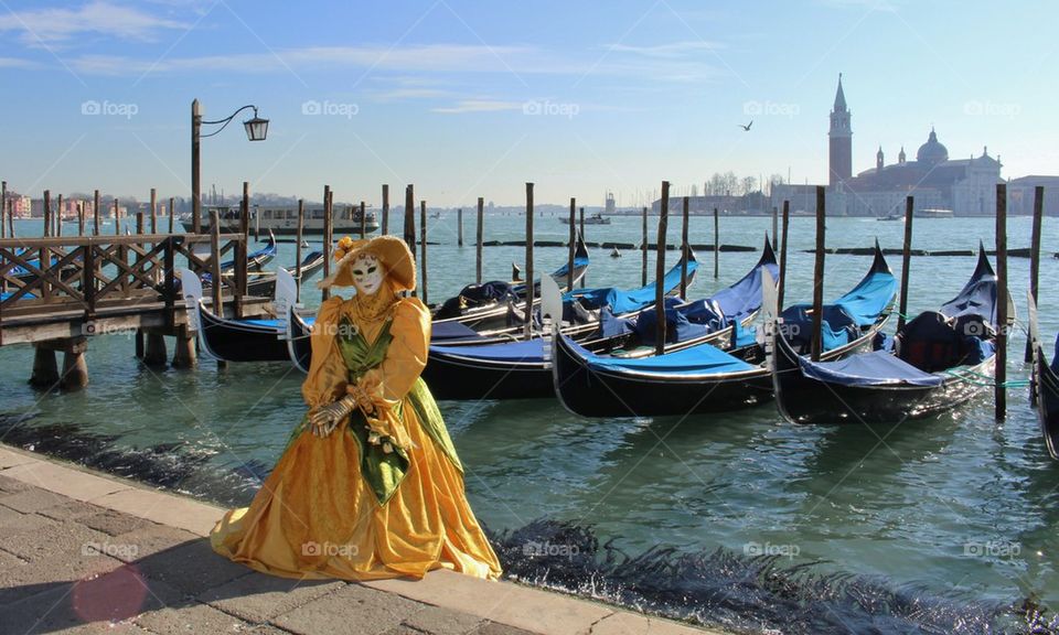 Costume at Carnevale 2015, Venice