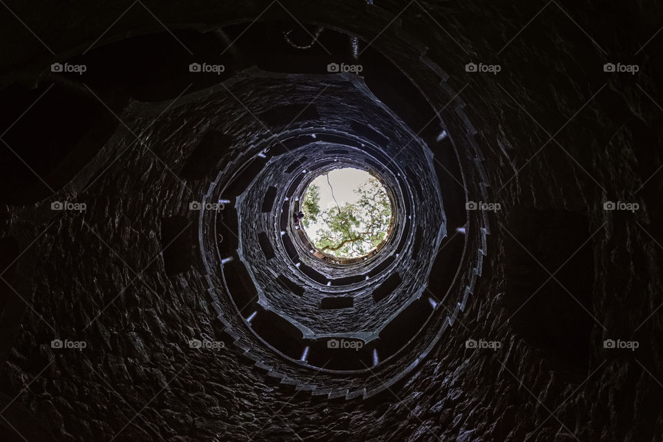 Initiation Well at Quinta da Regaleira, Sintra, Portugal