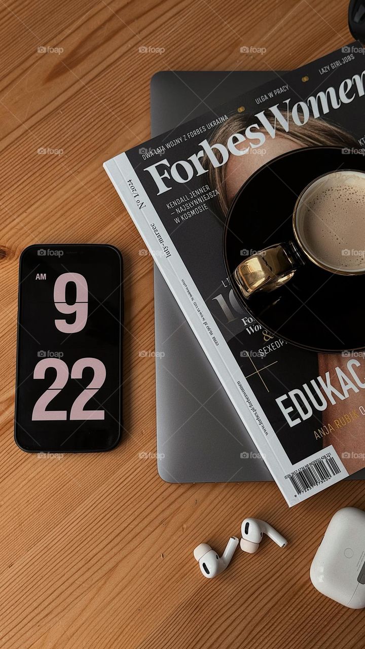 Flat lay, work Flatlay 