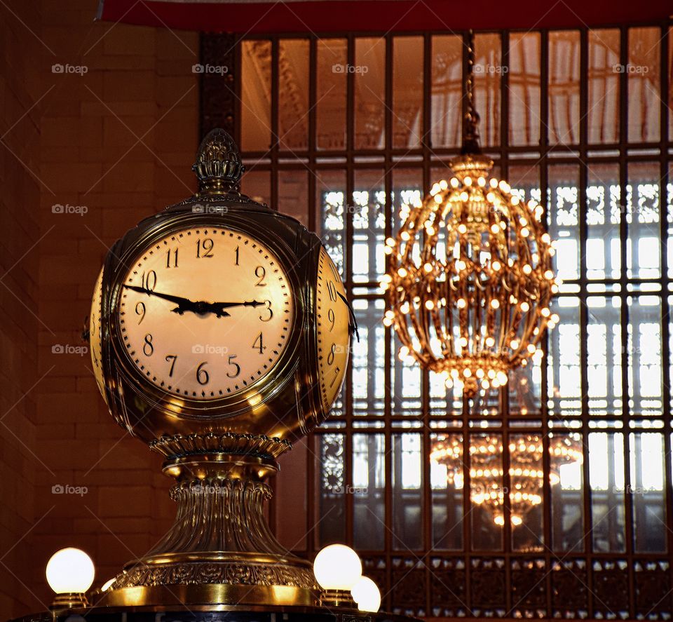 Grand central clock
