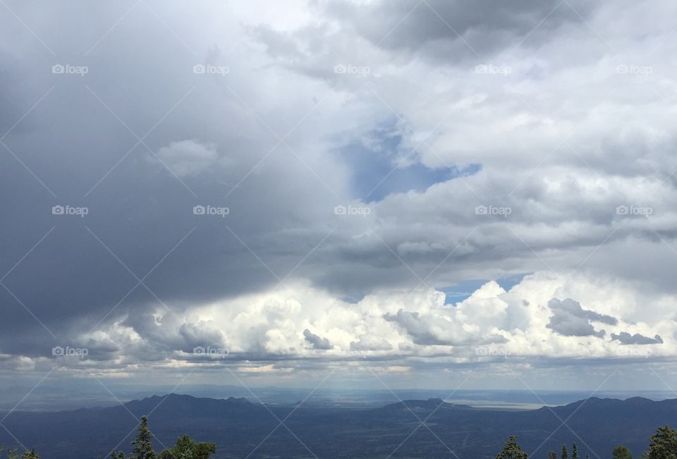 View from Sandia Mountains 