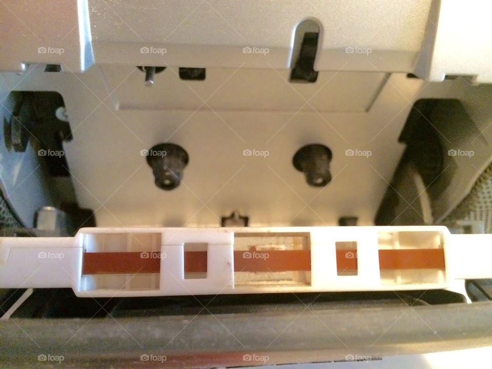 Tape in the player