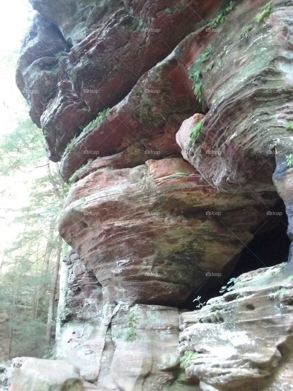 Hocking Hills, OH cave