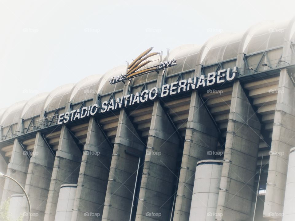 estadio Santiago Bernabeu