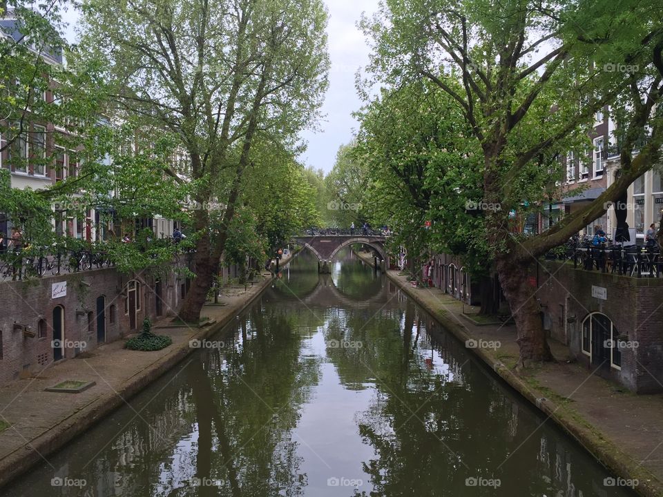 Old Canal, Utrecht, the Netherlands 