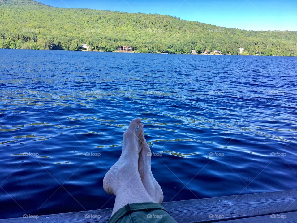 First day at the lake