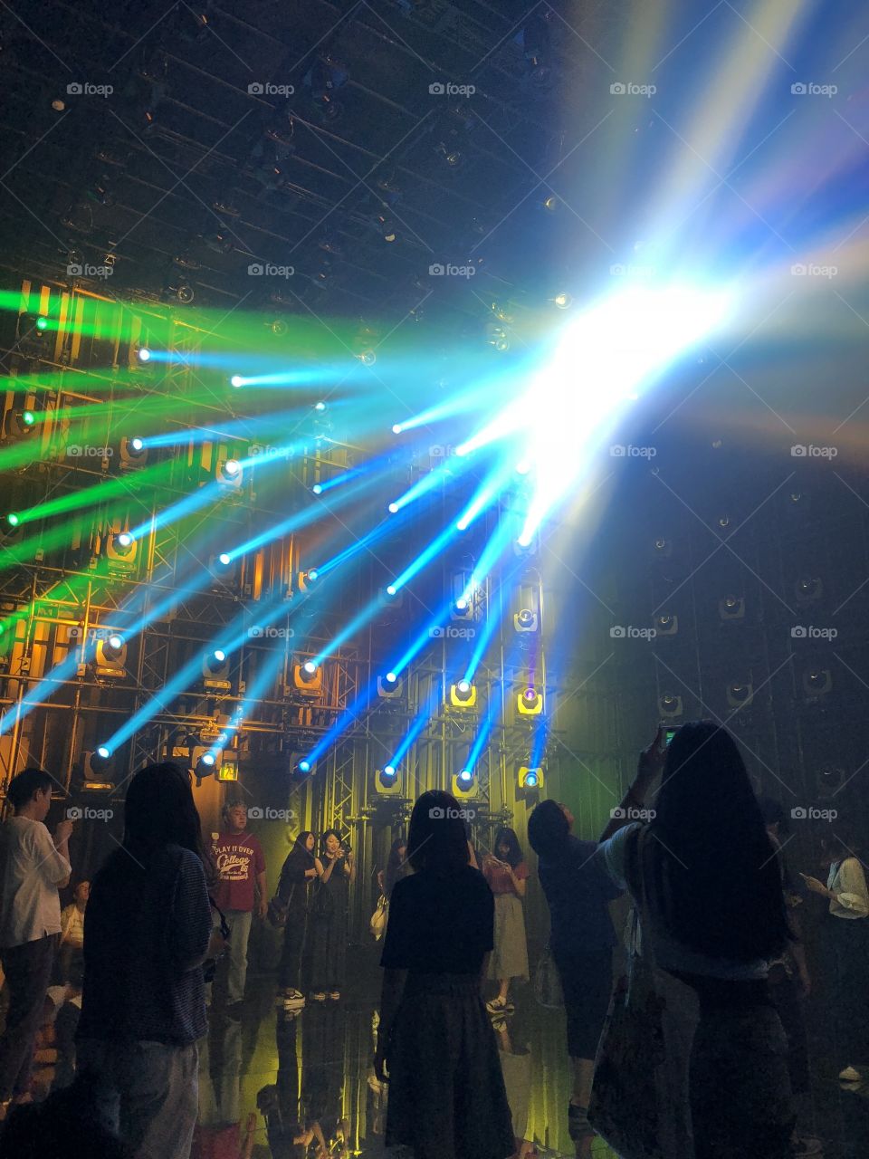 Digital android lights by Epson