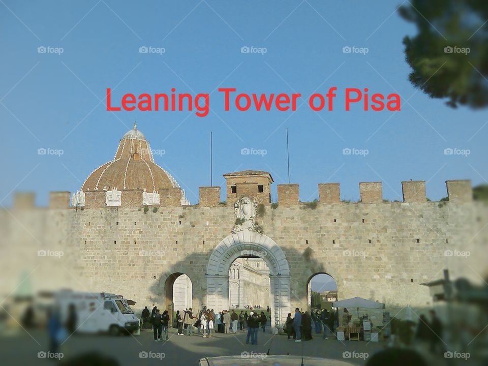 PISA TOWER entrance