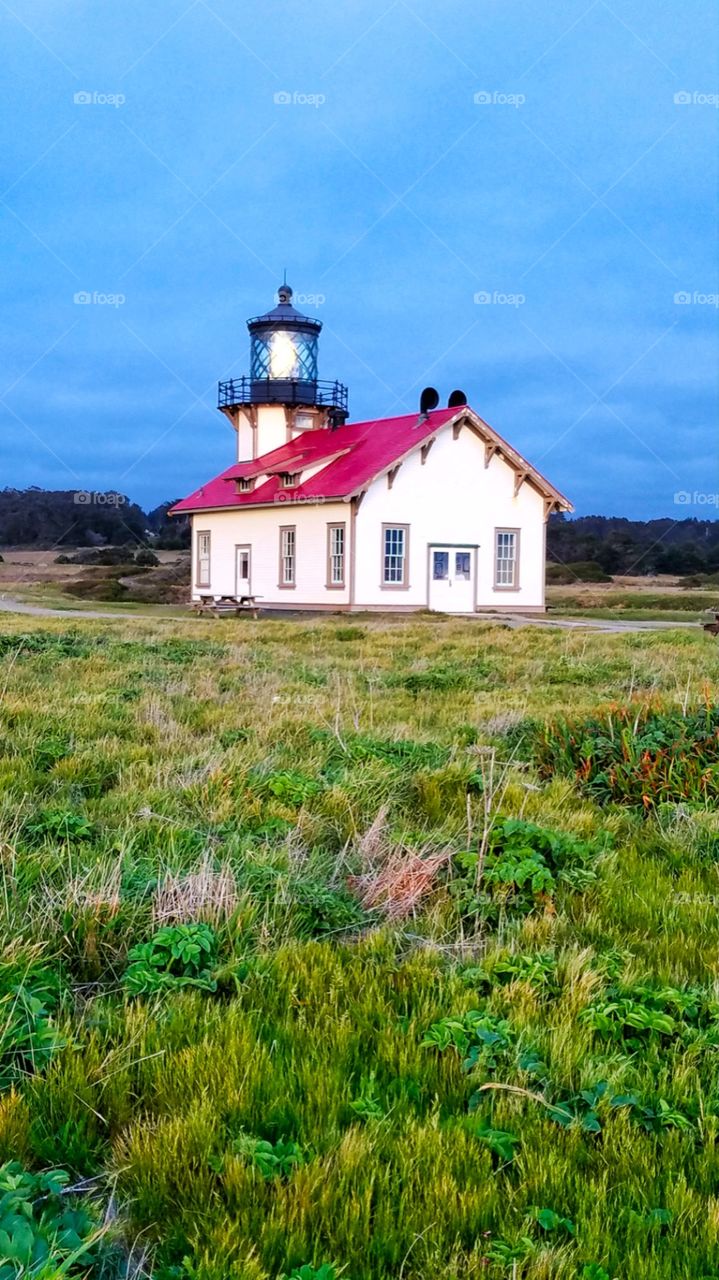 Point Cabrillo lighthouse,  Fort Bragg