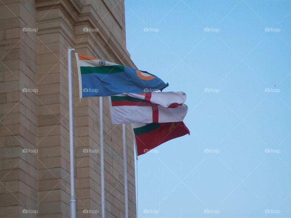 India Gate Flags