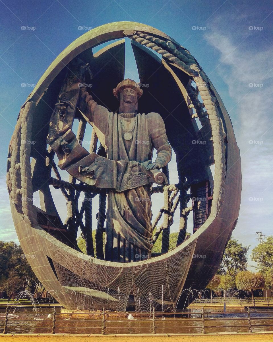 Christopher Columbus statue, Seville