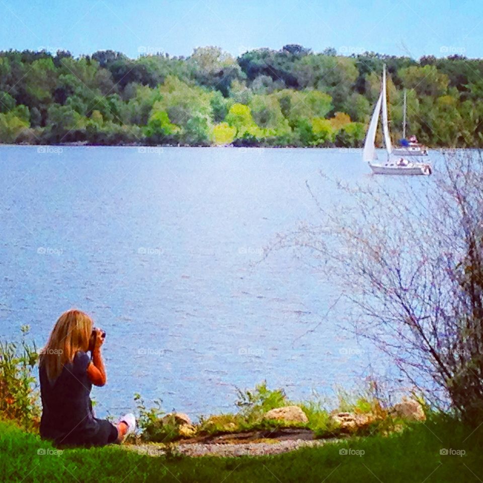 Getting the shot and going for a sail 