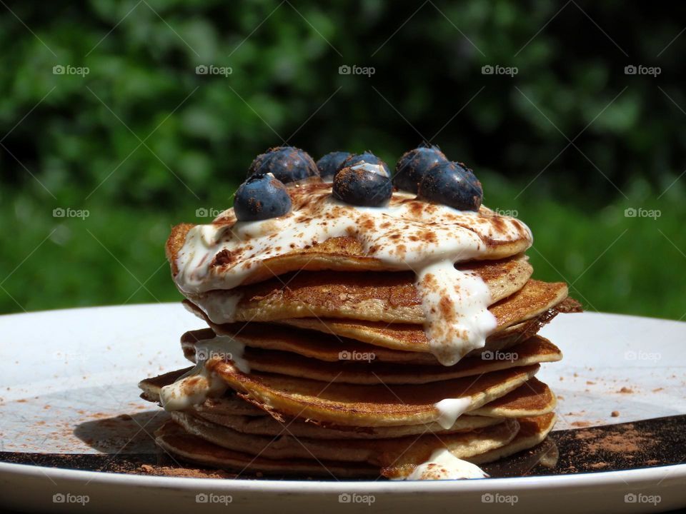 Stack of pancakes