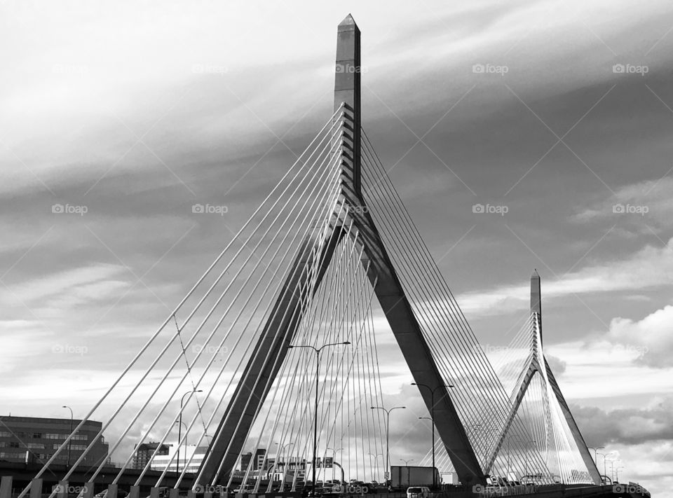 Tobin Bridge, Boston Massachusetts USA