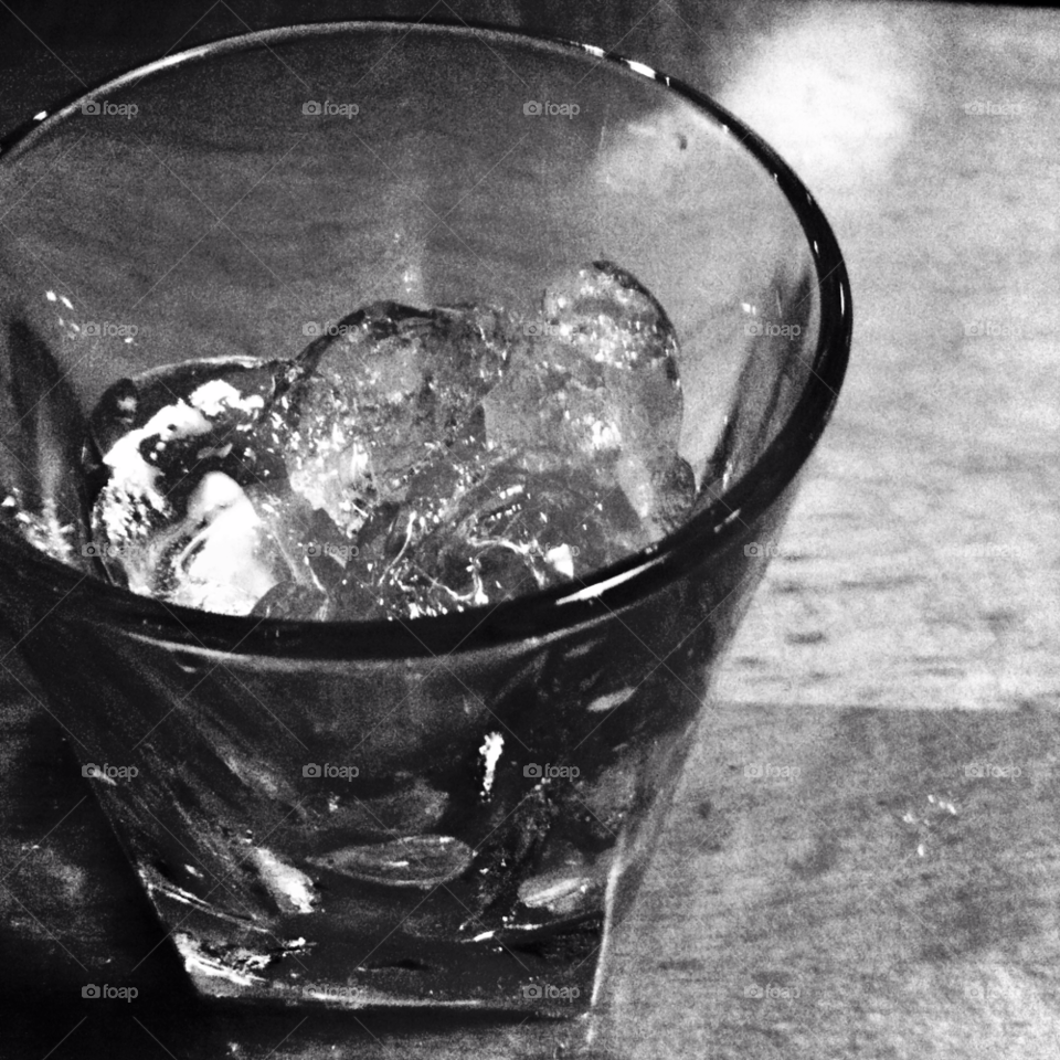 glass ice drink empty by jasonoleham