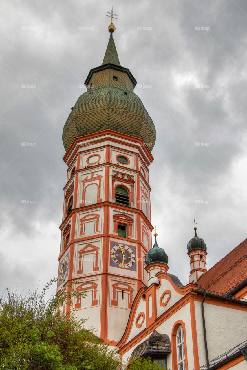 Tower at andechs church