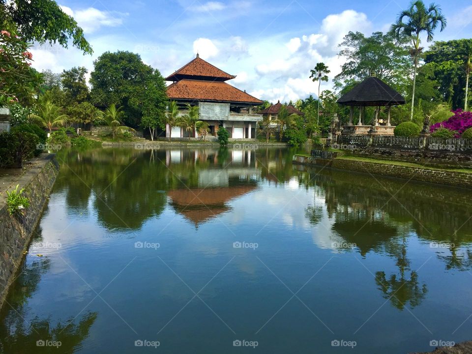 Mirrored Temple