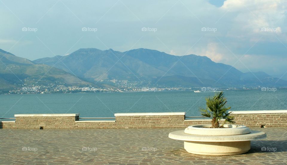 Beatiful view from seawalk