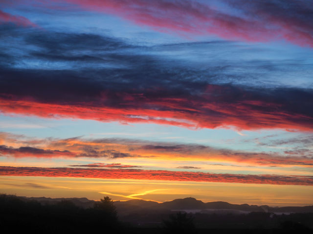 Sunrise. 