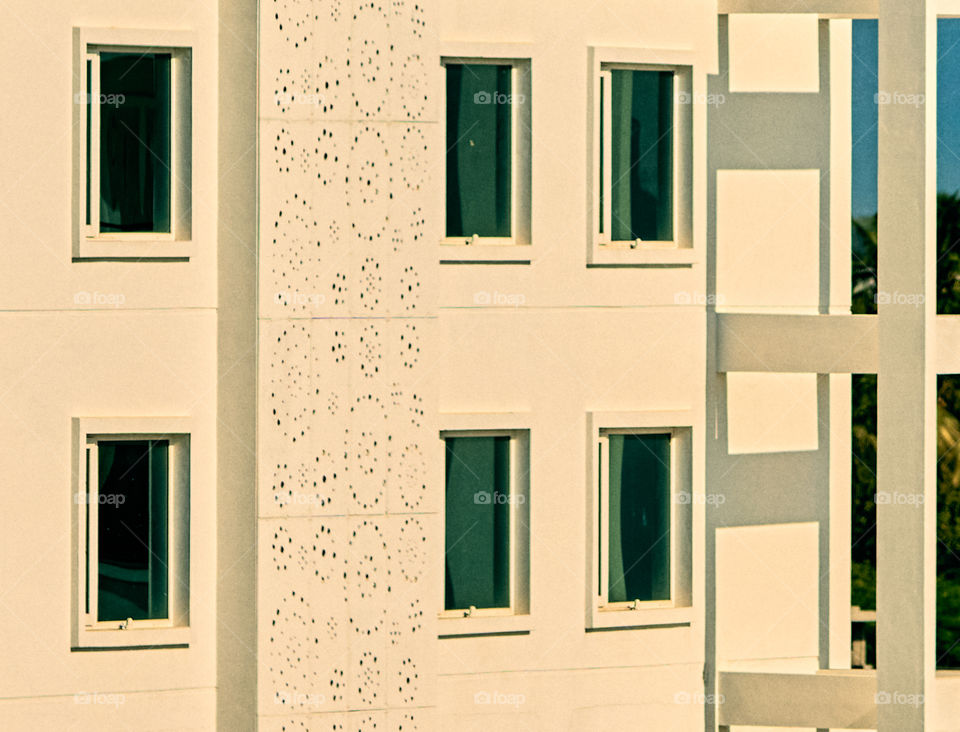 Architectural Photography - windows - sun shade