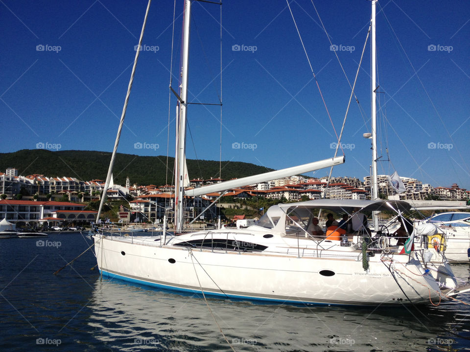 sky italy white boats by penguincody